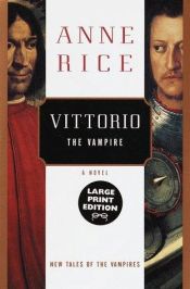 book cover of Vittorio the Vampire by アン・ライス