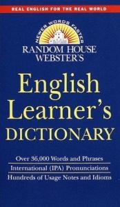 book cover of English Learner's Dictionary by Random House