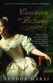 book cover of Casanova in Bolzano by Sándor Márai