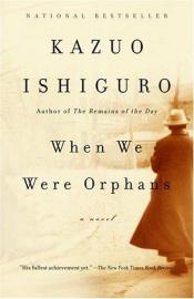 book cover of Když jsme byli sirotci by Kazuo Ishiguro