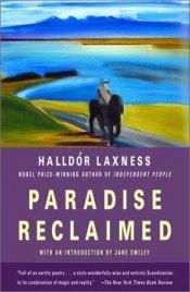 book cover of Das wiedergefundene Paradies by Halldór Laxness