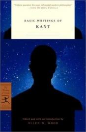 book cover of Basic Writings of Kant by إيمانويل كانت