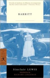 book cover of Babbitt by Синклер Луис