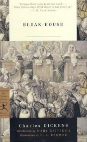 book cover of Bleak House: An authoritative and annotated text, illustrations, a note on the text, genesis and composition, backg by Karol Dickens
