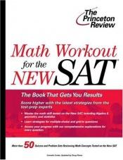 book cover of Math Workout for the NEW SAT (College Test Prep) by Princeton Review