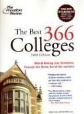book cover of The Best 366 Colleges, 2008 Edition (College Admissions Guides) by Princeton Review