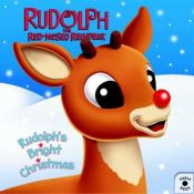 book cover of Rudolph's Bright Christmas (Rudolph the Red-Nosed Reindeer) by Golden Books