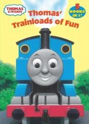 book cover of Thomas Trainloads of Fun by Golden Books