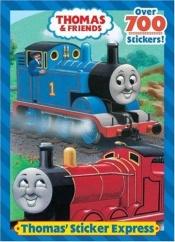 book cover of Thomas' Sticker Express (Super Stickerific) by Golden Books