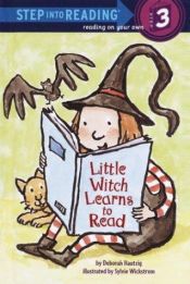 book cover of Little Witch Learns to Read (Step into Reading) by Deborah Hautzig