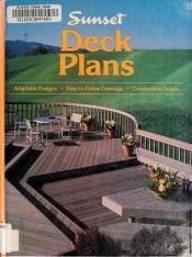 book cover of Deck Plans by Sunset