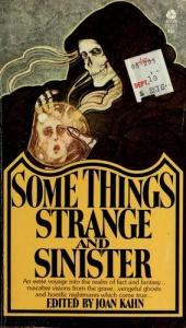 book cover of Some Things Strange and Sinister by Joan Kahn