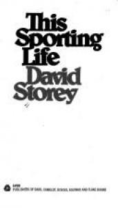 book cover of This Sporting Life by David Storey
