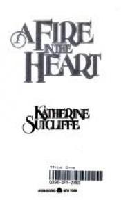 book cover of A fire in the heart by Katherine Sutcliffe