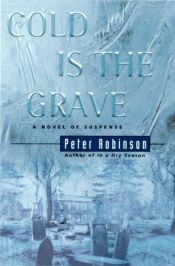 book cover of Kold er graven by Peter Robinson