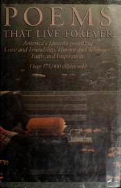 book cover of Poems That Live Forever by author not known to readgeek yet