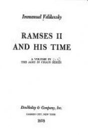 book cover of Ramses II. und seine Zeit by Immanuel Velikovsky