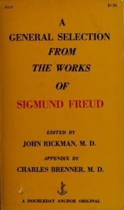 book cover of A general selection from the works of Sigmund Freud by Сигмунд Фројд
