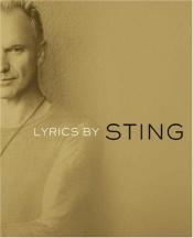 book cover of Lyrics by スティング