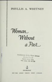 book cover of Woman Without a Past by Phyllis A. Whitney