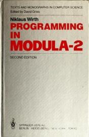 book cover of Programming in Modula-2 by Niklaus Wirth