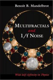 book cover of Multifractals and 1 by Benuā Mandelbrots