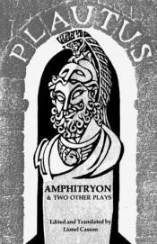 book cover of Amphitryon, and two other plays by Plautus