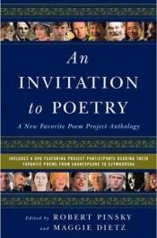 book cover of An Invitation to Poetry: A New Favorite Poem Project Anthology by Robert Pinsky