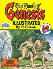 book cover of The book of Genesis illustrated by R. Crumb