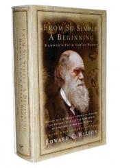 book cover of From so simple a beginning by Karol Darwin