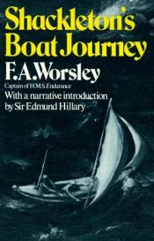 book cover of Shackleton's Boat Journey by Frank Arthur Worsley