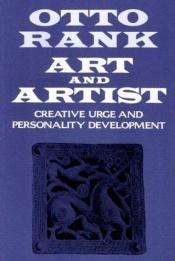 book cover of Art and artist by Otto Rank