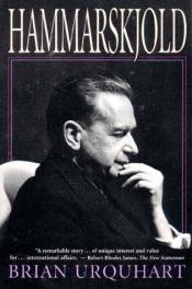 book cover of Hammarskjold by Brian Urquhart