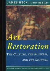 book cover of ART RESTORATION J BECK by James Beck