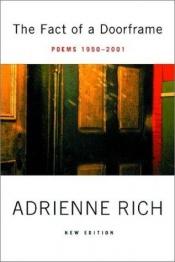 book cover of The fact of a doorframe by Adrienne Rich