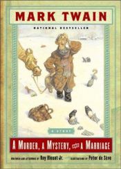 book cover of Un assassinat, un misteri i un casament (A murder, a mistery, and a marriage) by Mark Twain