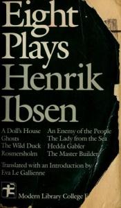 book cover of Eight Plays (Modern Library College Editions) by Henriks Ibsens