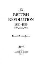 book cover of The British revolution by Robert Rhodes James