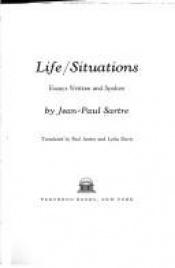 book cover of Life/situations by ז'אן-פול סארטר