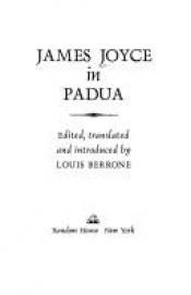 book cover of James Joyce in Padua by Джеймс Джойс