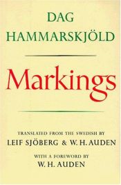 book cover of Vägmärken by Dag Hammarskjöld