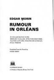 book cover of La rumeur d'Orléans by Edgar Morin