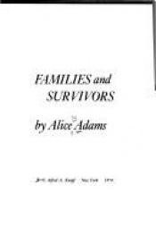 book cover of Families and survivors by Alice Adams