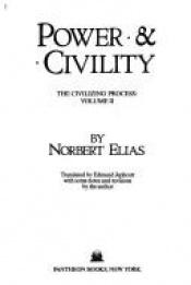book cover of Power & civility by נורברט אליאס