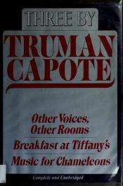 book cover of Three by Truman Capote by Truman Capote
