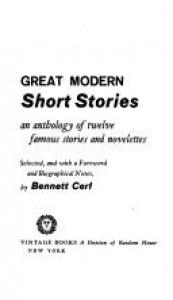 book cover of Great Modern Short Stories: an Anthology of Twelve Famous Stories and Novelettes by Bennett Cerf