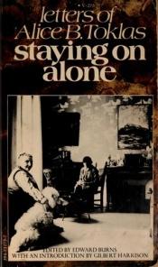 book cover of Staying on alone by Alice Toklas