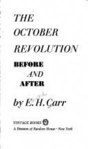 book cover of 1917: Before and After by Edward Hallett Carr