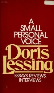 book cover of A Small Personal Voice by Doris Lessingová
