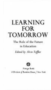 book cover of Learning for tomorrow by Alvin Toffler